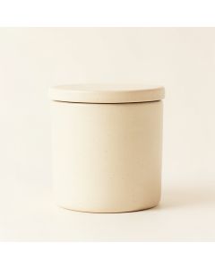 Pine Bridge Storage Canister With Lid - Cream (synthetic illustration; no displayed measurements)