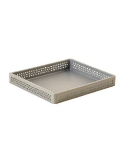 Cedar Bluff Empty Under-Desk Cable Tray - Gray