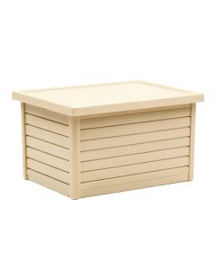 Linden Crest Closed Outdoor Storage Box - Beige