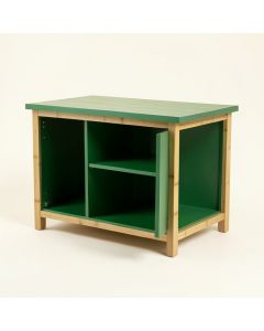 Flint Branch Empty Countertop Canister Rack - Green (synthetic illustration; no displayed measurements)