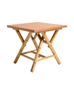 Holly Crest Patio Table - Terracotta (synthetic illustration; no displayed measurements)