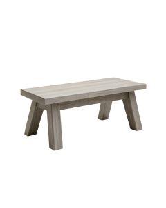 Bay Falls Indoor Bench - Gray (synthetic illustration; no displayed measurements)