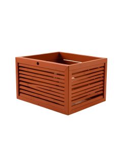 Clay Canyon Empty Furniture-Style Litter Enclosure - Terracotta