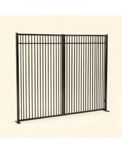 6.5 Ft. H X 4 Ft. W Laser Cut Metal Privacy Screen (synthetic illustration; no displayed measurements)