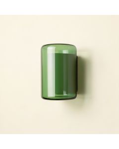 Hazel Bend Wall Sconce Mounted On A Plain Wall - Green (synthetic illustration; no displayed measurements)