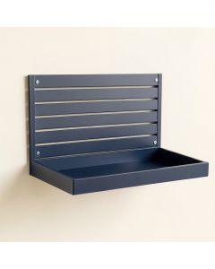 Summit Brook Wall-Mounted Entryway Organizer Shelf - Navy (synthetic illustration; no displayed measurements)