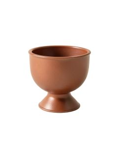 Vale Bend Empty Candle Holder - Terracotta (synthetic illustration; no displayed measurements)