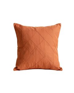 River Bridge Filled Accent Pillow - Terracotta