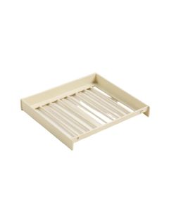 Holly Dale Empty Under-Desk Cable Tray - Ivory