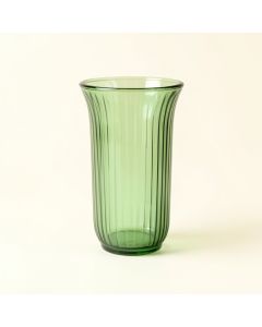 Laurel Branch Empty Decorative Vase - Green (synthetic illustration; no displayed measurements)