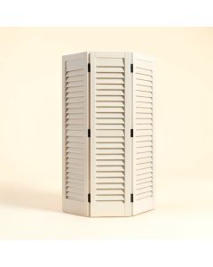 Louvered Pvc/Vinyl Bi-Fold Door (synthetic illustration; no displayed measurements)