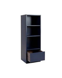 Clay Canyon Narrow Cubby Tower - Navy (synthetic illustration; no displayed measurements)