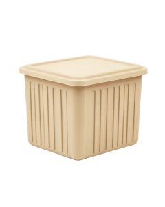 Juniper Bend Closed Outdoor Storage Box - Beige (synthetic illustration; no displayed measurements)