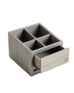 Spruce Bluff Empty Coffee-Station Organizer - Gray
