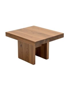 Lataif Solid Wood Block Coffee Table (synthetic illustration; no displayed measurements)
