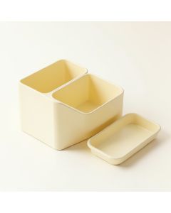 Laurel Bend Empty Coffee-Station Organizer - Ivory (synthetic illustration; no displayed measurements)