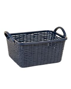 Slate Brook Empty Storage Basket - Navy