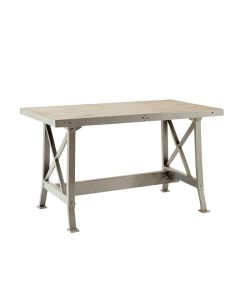 Lake Branch Empty Workshop Workbench - Gray (synthetic illustration; no displayed measurements)