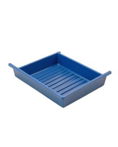 Olive Brook Empty Under-Desk Cable Tray - Blue (synthetic illustration; no displayed measurements)