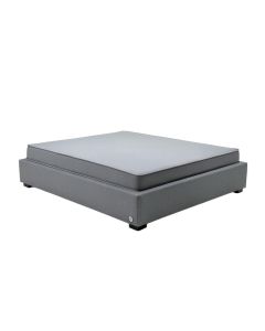 Allegona Upholstered Low Profile Storage Platform Bed