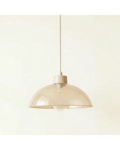 Elm Canyon Pendant Light Suspended From One Plain Cable - Beige (synthetic illustration; no displayed measurements)