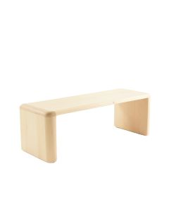 Maple Branch Indoor Bench - Ivory (synthetic illustration; no displayed measurements)