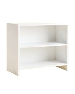 Meadow Bluff Desktop Shelving Unit - White (synthetic illustration; no displayed measurements)