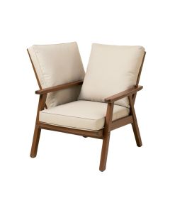 Lycee Recliner Patio Chair With Cushions (synthetic illustration; no displayed measurements)