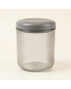 Brook Bend Storage Canister With Lid - Gray (synthetic illustration; no displayed measurements)