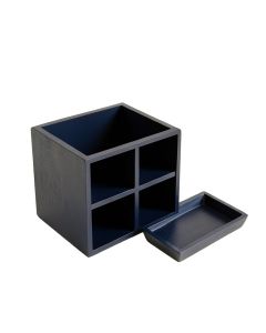 Shore Bluff Empty Coffee-Station Organizer - Navy