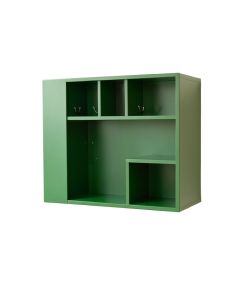 Cliff Bluff Wall-Mounted Entryway Organizer Shelf - Green