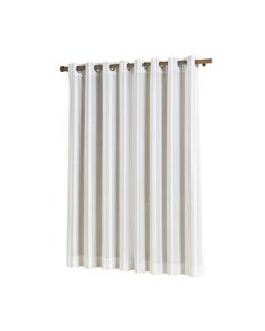 Aaiyana Striped Sheer Grommet Single Curtain Panel (synthetic illustration; no displayed measurements)