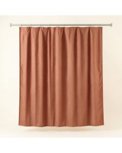 Birch Arc Shower Curtain Hanging Flat From A Plain Rod (synthetic illustration; no displayed measurements)