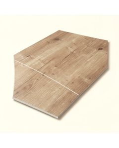 Garde 9 '' X 10 '' Porcelain Wood Look Wall & Floor Tile (synthetic illustration; no displayed measurements)
