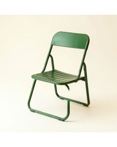 Wren Arc Folding Outdoor Chair - Green (synthetic illustration; no displayed measurements)