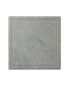 Sage Bridge Uninstalled Square Decorative Tile - Gray