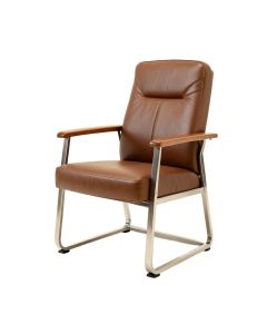 Rhudy Genuine Leather Conference Chair
