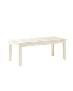 Olive Branch Indoor Bench - White