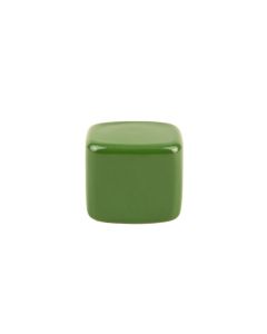Cove Bend Cabinet Knob Without Packaging - Green (synthetic illustration; no displayed measurements)