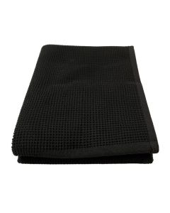 Pine Bluff Bath Towel - Black (synthetic illustration; no displayed measurements)