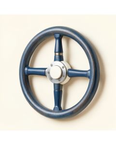 Nautical Boat Ship Steering Wheel Wall Décor (synthetic illustration; no displayed measurements)