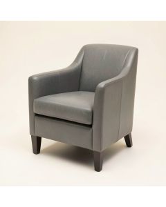 Shrestha Upholstered Parsons Chair In Gray (synthetic illustration; no displayed measurements)