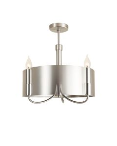 5 - Light Candle Style Drum Chandelier