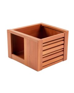 Fern Dell Empty Furniture-Style Litter Enclosure - Terracotta (synthetic illustration; no displayed measurements)
