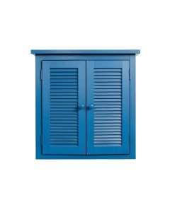Slate Brook Wall-Mounted Laundry Cabinet - Blue (synthetic illustration; no displayed measurements)