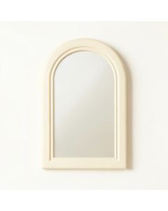 Harbor Canyon Framed Wall Mirror - Cream (synthetic illustration; no displayed measurements)