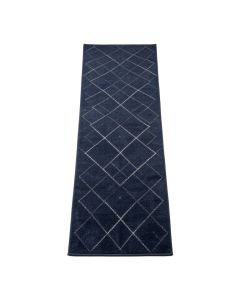 Pine Bridge Narrow Runner Rug - Navy (synthetic illustration; no displayed measurements)