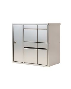 6 Door Front Load 4C Horizontal Mail Center