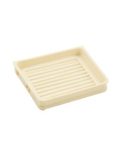 Ash Dell Empty Under-Desk Cable Tray - Ivory