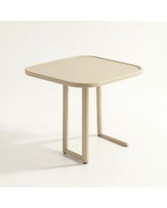 Dawn Bridge Compact Balcony Table - Beige (synthetic illustration; no displayed measurements)